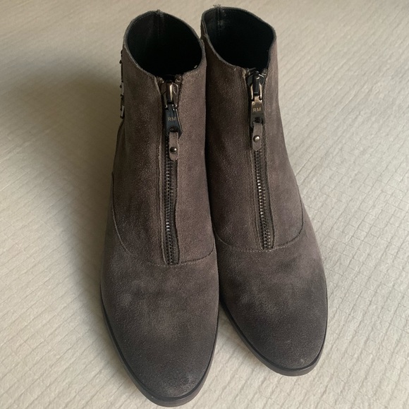Rebecca Minkoff Shoes - Rebecca Minkoff gray suede booties